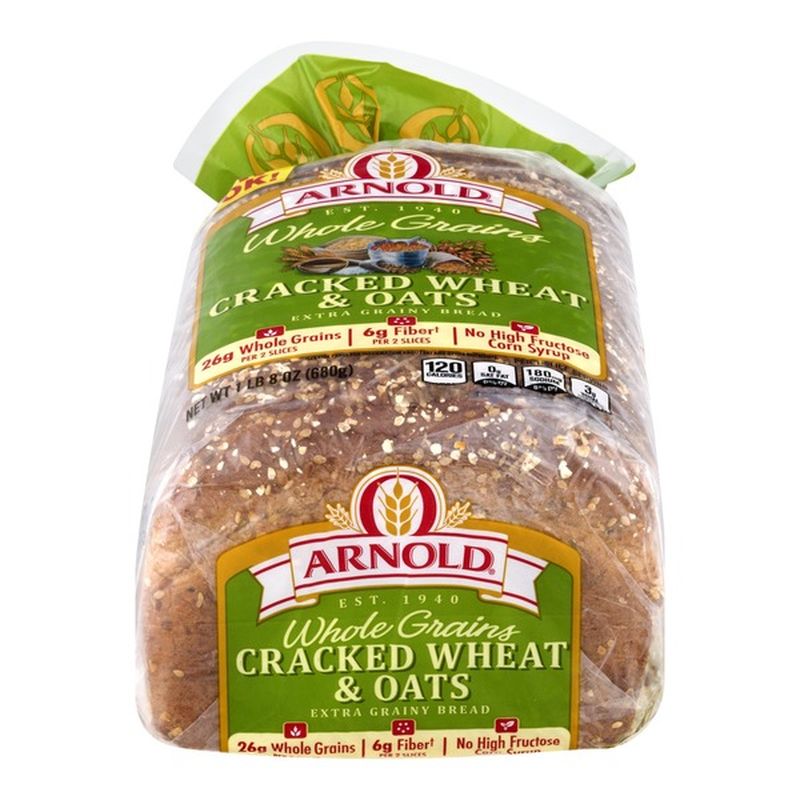 Brownberry Arnold Oroweat Whole Grains Cracked Wheat Oats Bread Oz Instacart