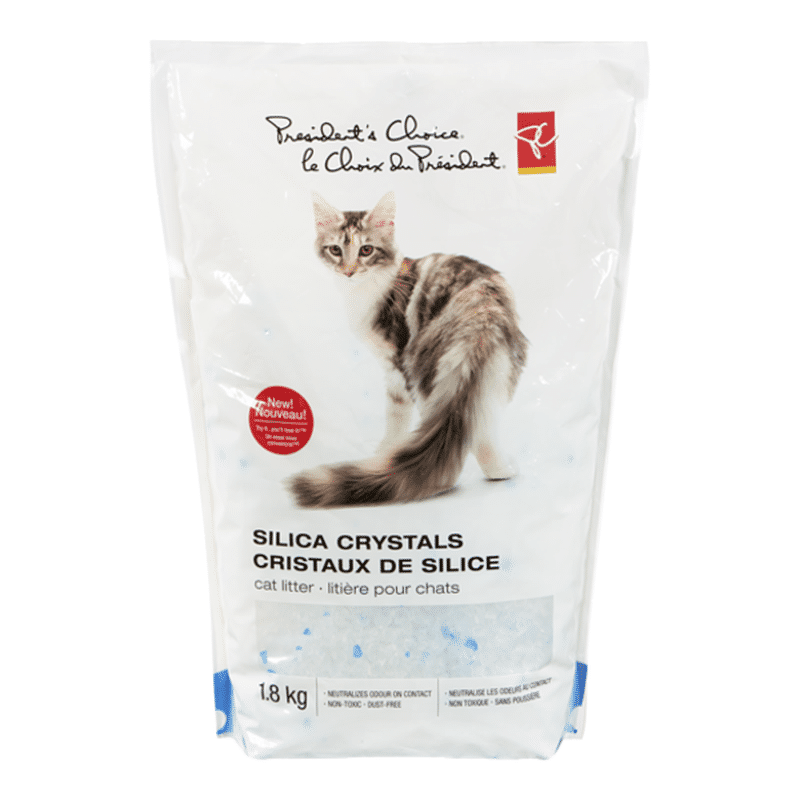 President Choice Regular Silica Crystals Cat Litter (1800 g) from Real