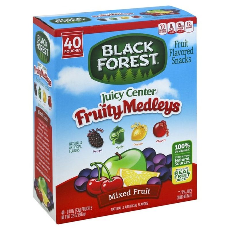 real fruitjuice fruit snacks black forest