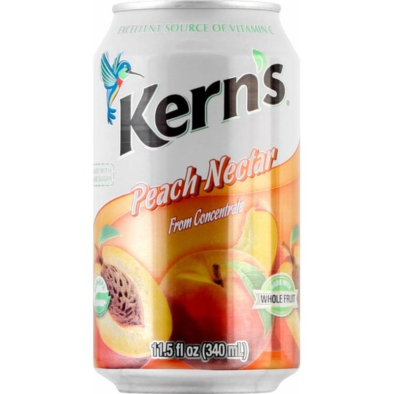 Kern's Juice, Peach Nectar (11.5 oz) from Kroger Instacart