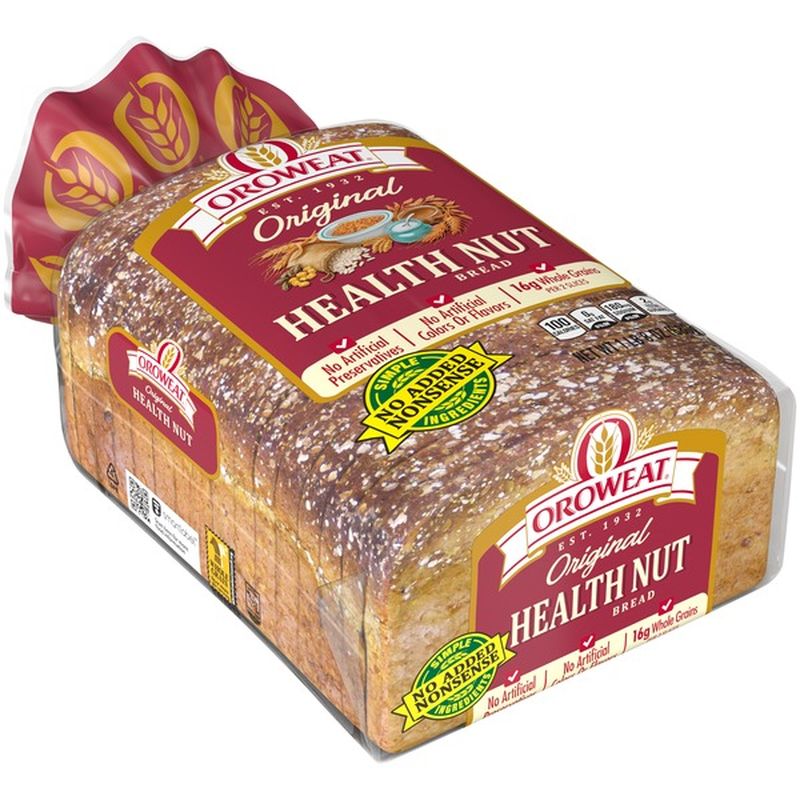 brownberry whole grains healthnut bread 24 oz