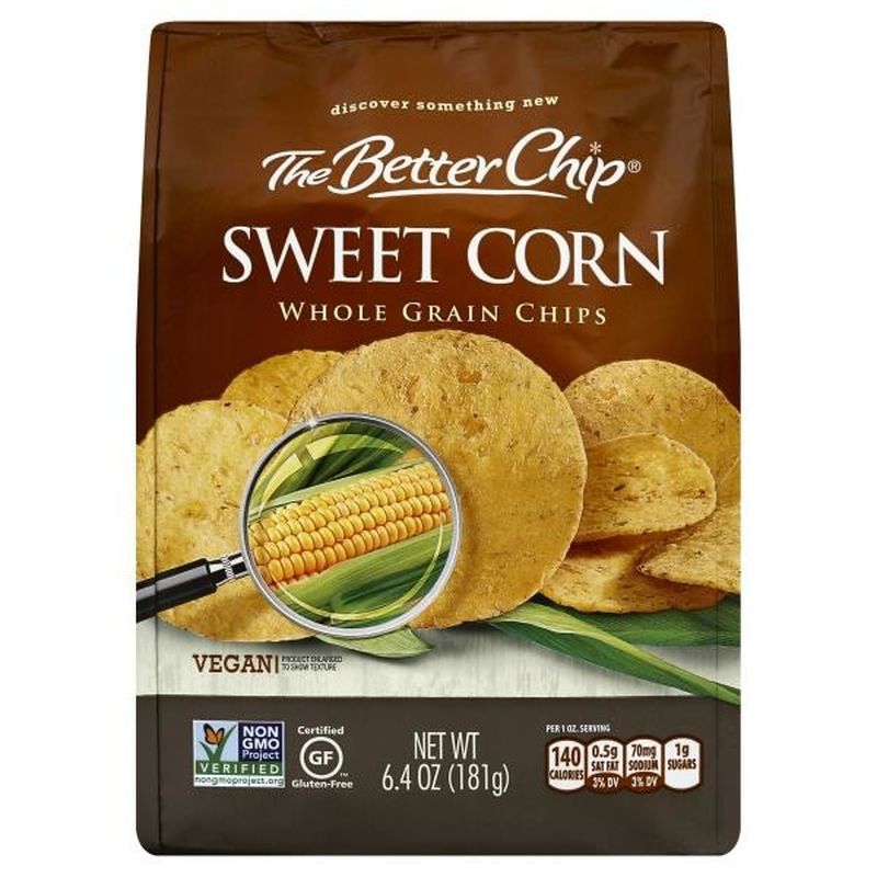 The Better Chip Whole Grain Sweet Corn Chips (6.4 oz) Instacart