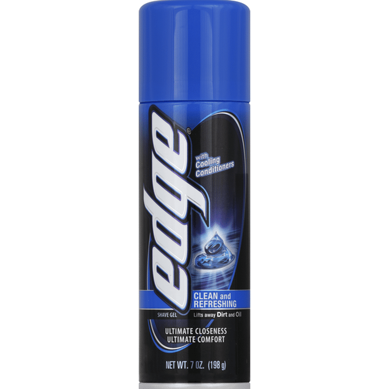 Edge Shave Gel, Clean and Refreshing (7 oz) Instacart