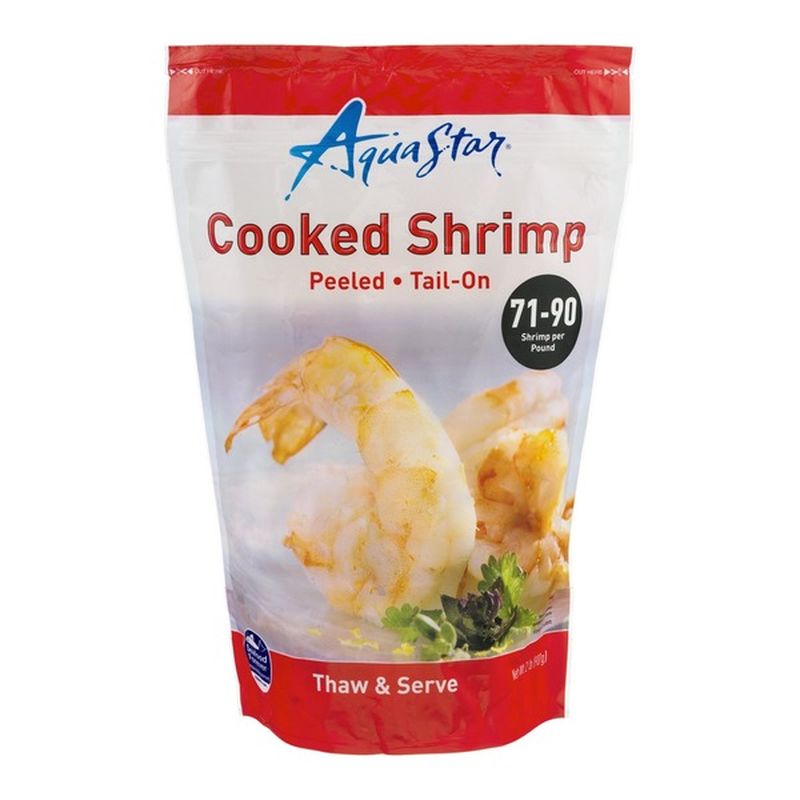 Cooked Shrimp Farm Raised 71/110 Count Per Lb.