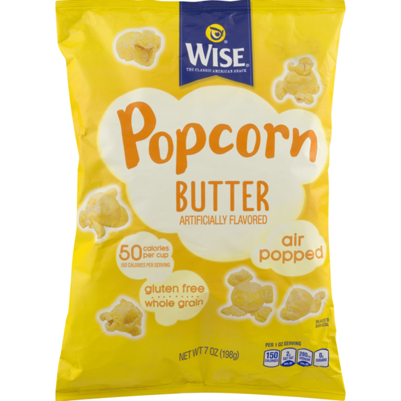 Wise Popcorn Butter Air Popped (7 oz) Instacart