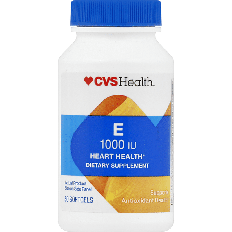 CVS Pharmacy Vitamin E, 1000 IU, Softgels (50 each) Delivery or Pickup