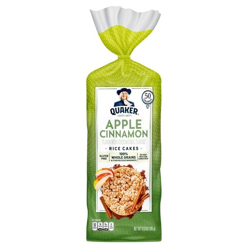 Quaker Apple Cinnamon Rice Cakes (6.53 oz) - Instacart