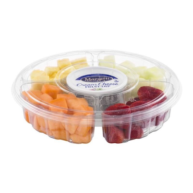 fruit and dip tray