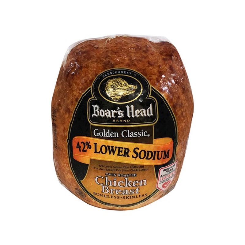 Boar's Head GOLDEN CLASSIC OVEN ROASTED CHICKEN BREAST 42 LOWER