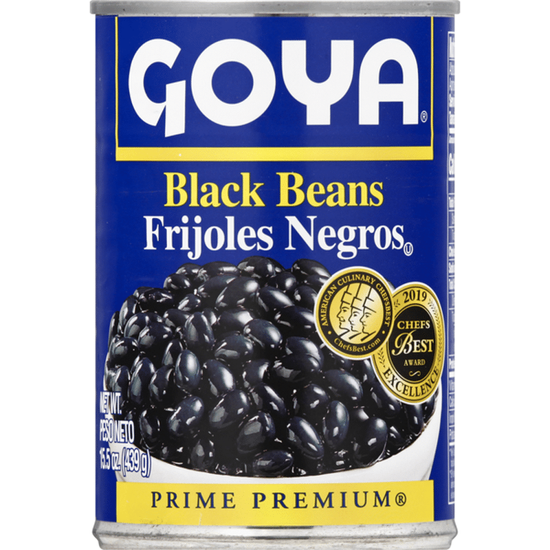 Goya Black Beans (15.5 oz) from FoodsCo Instacart