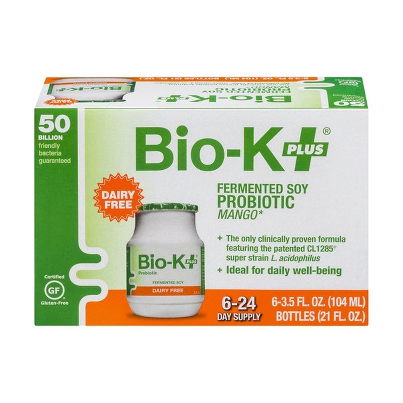 BioK Plus Probiotic, Fermented Rice, Mango (3.5 fl oz) Instacart