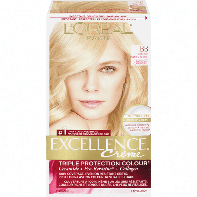 L'Oreal Excellence Triple Protection Hair Colour Blonde (each) - Instacart