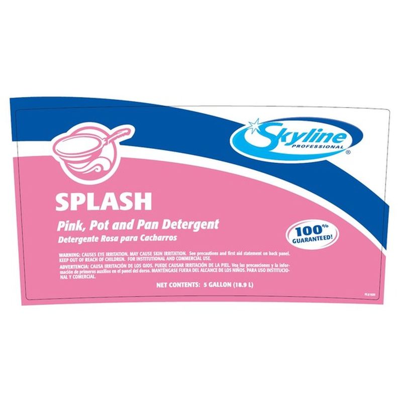 Splash Pink Dish Detergent (5 gal) Instacart