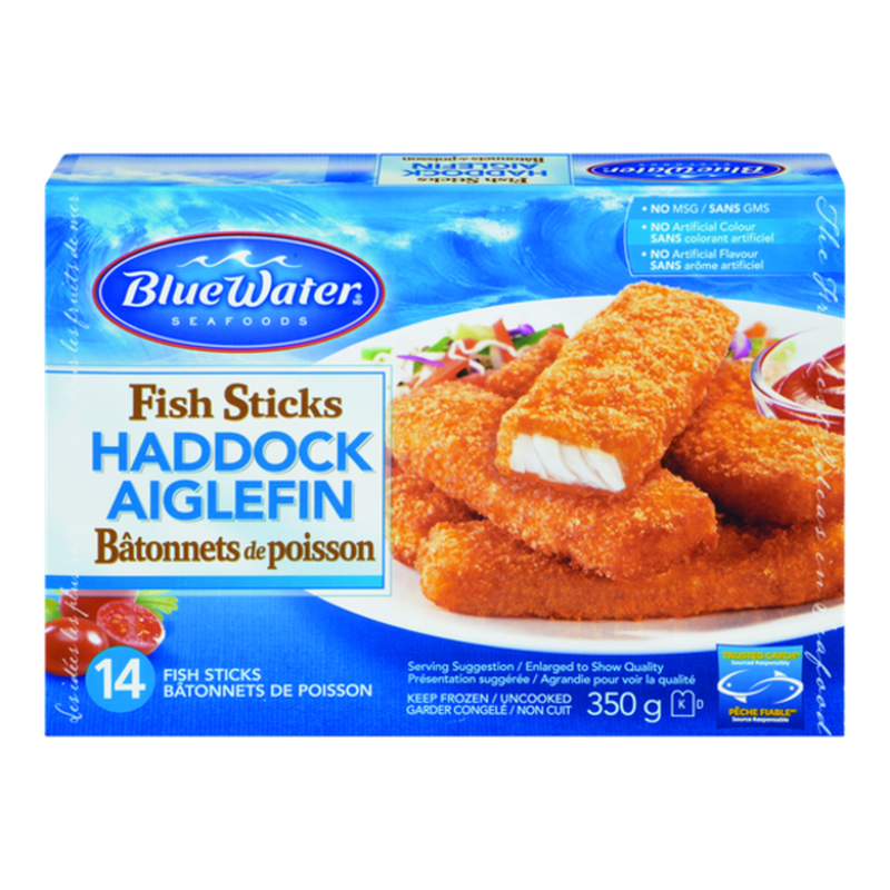 Frozen Breaded Haddock Fish Sticks