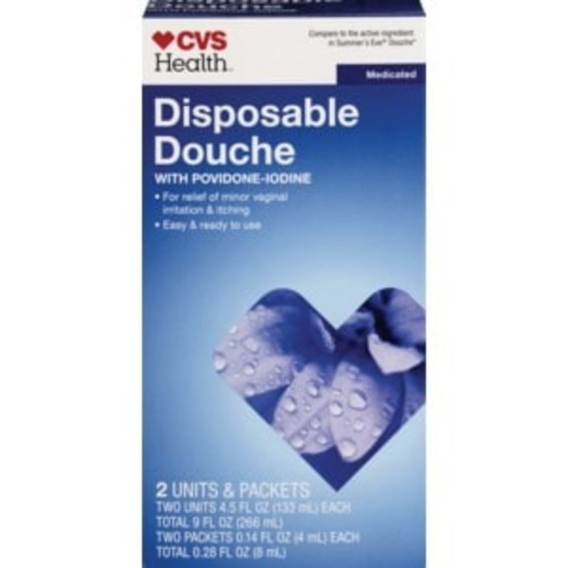 CVS Medicated with PovidoneIodine Disposable Douche (9.28 fl oz) from