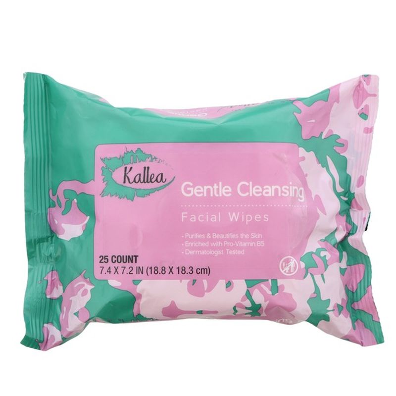 Kallea Gentle Cleansing Makeup Remover Towelettes & Facial Wipes