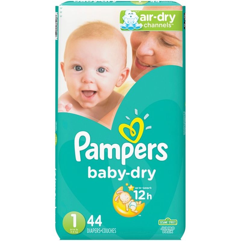 pampers baby dry 5 144