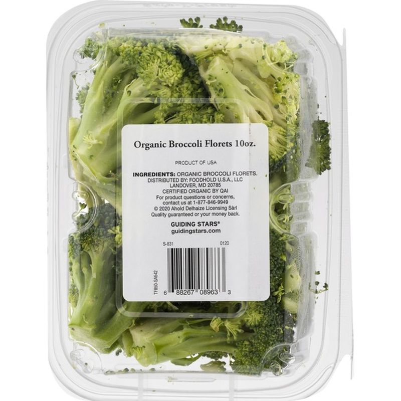 Nature's Promise Broccoli, Florets, Fresh Vegetables (10 oz container