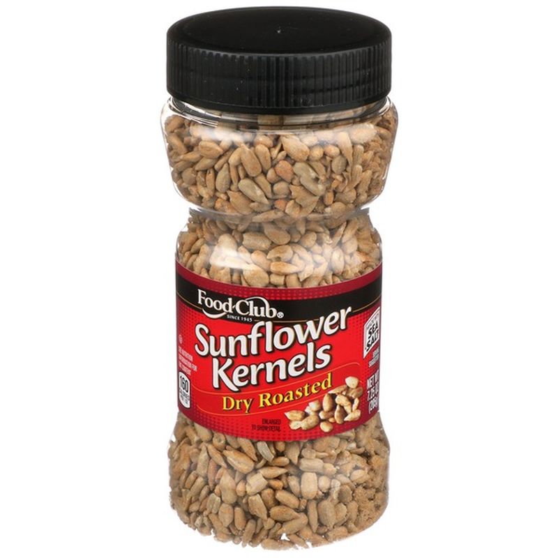 Food Club Dry Raosted Sunflower Kernels (7.25 Oz) - Instacart