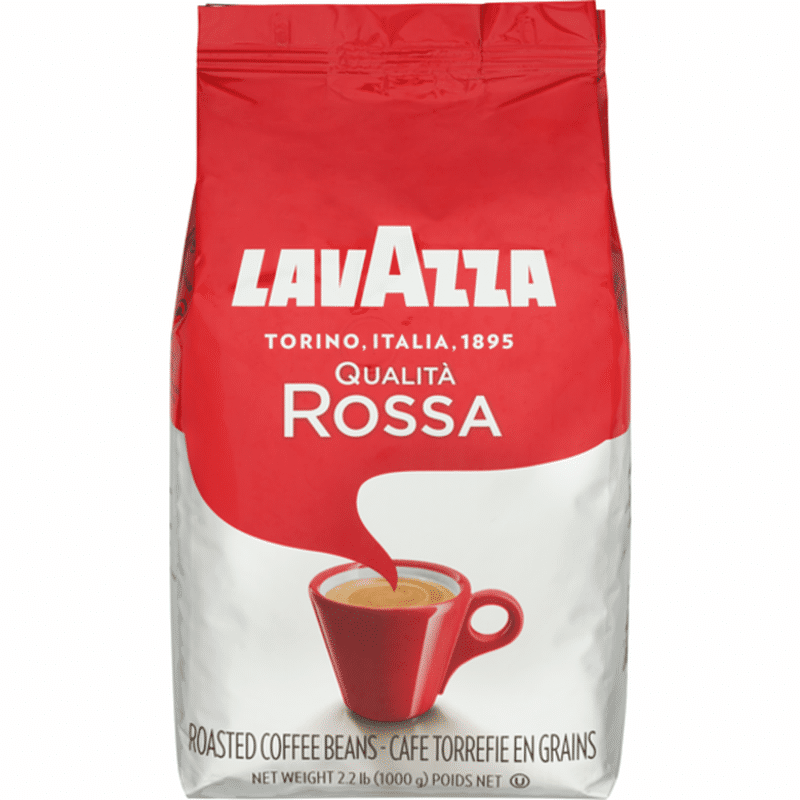 LavAzza Coffee Beans, Medium Roast, Qualita Rossa (2.2 lb) Instacart