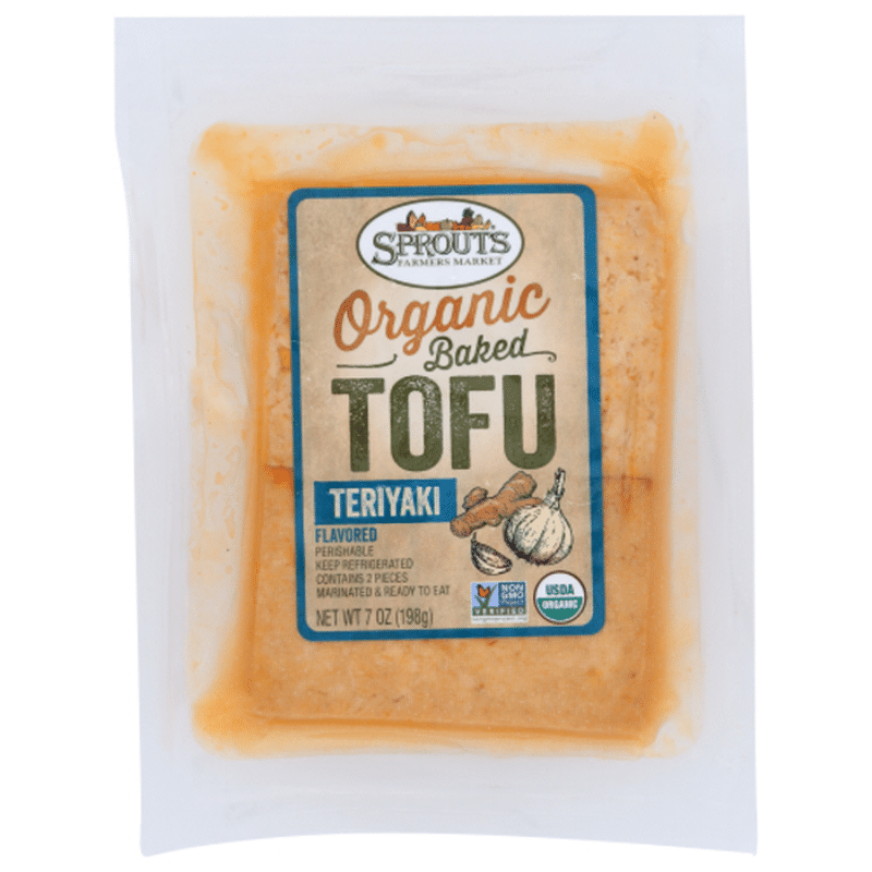 Sprouts Organic Teriyaki Baked Tofu (7 oz) Instacart