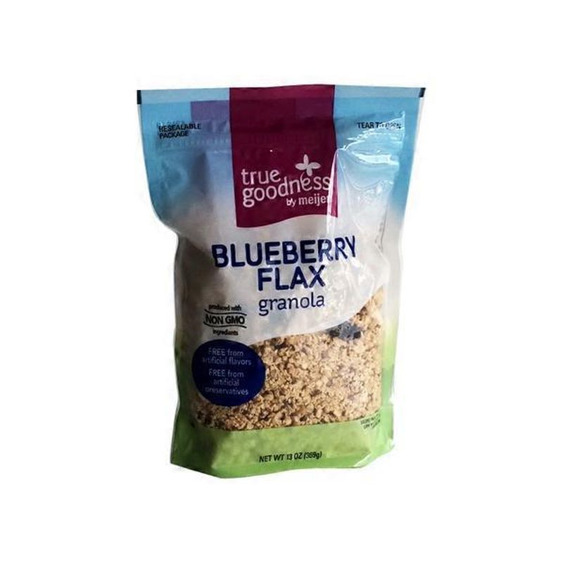 Meijer True Goodness Blueberry Flax Granola (13 oz) Instacart