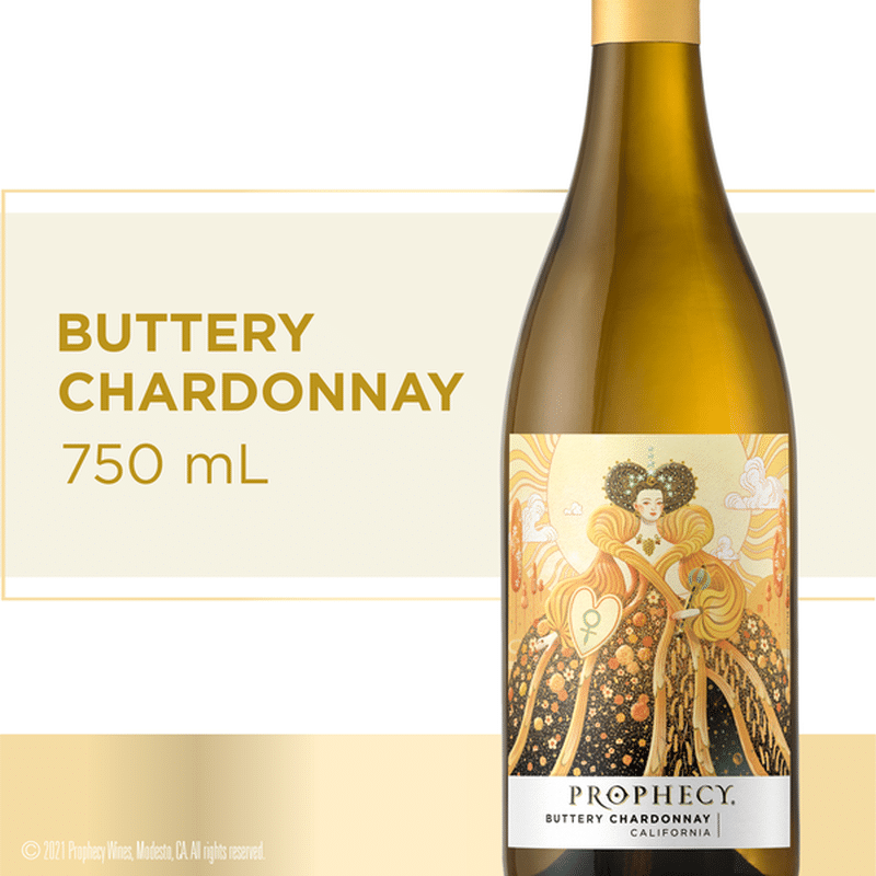 Prophecy Buttery Chardonnay White Wine (750 ml) Instacart