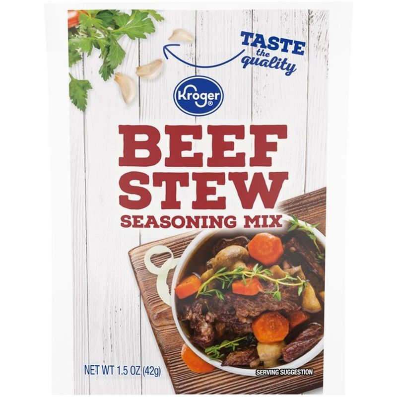 Kroger Beef Stew Seasoning Mix (1.5 oz) from Kroger Instacart