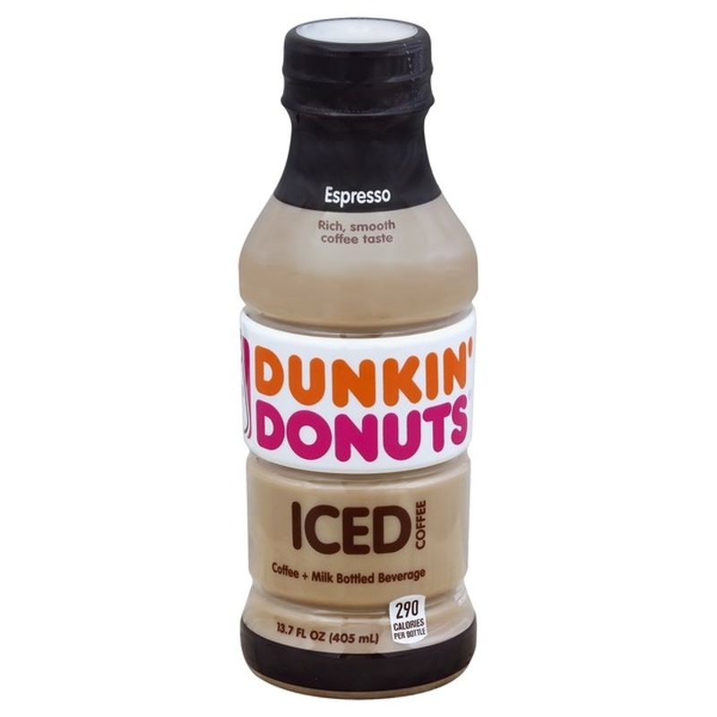 Dunkin' Donuts Espresso Iced Coffee Bottle (13.7 oz