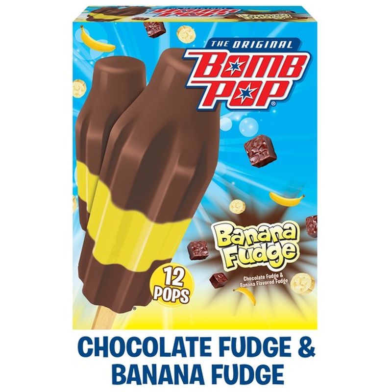 Bomb Pop Banana Fudge Bar (1.75 fl oz) Instacart