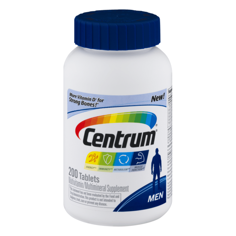 Centrum Multivitamin with Minerals (200 ct) from Giant Food Instacart