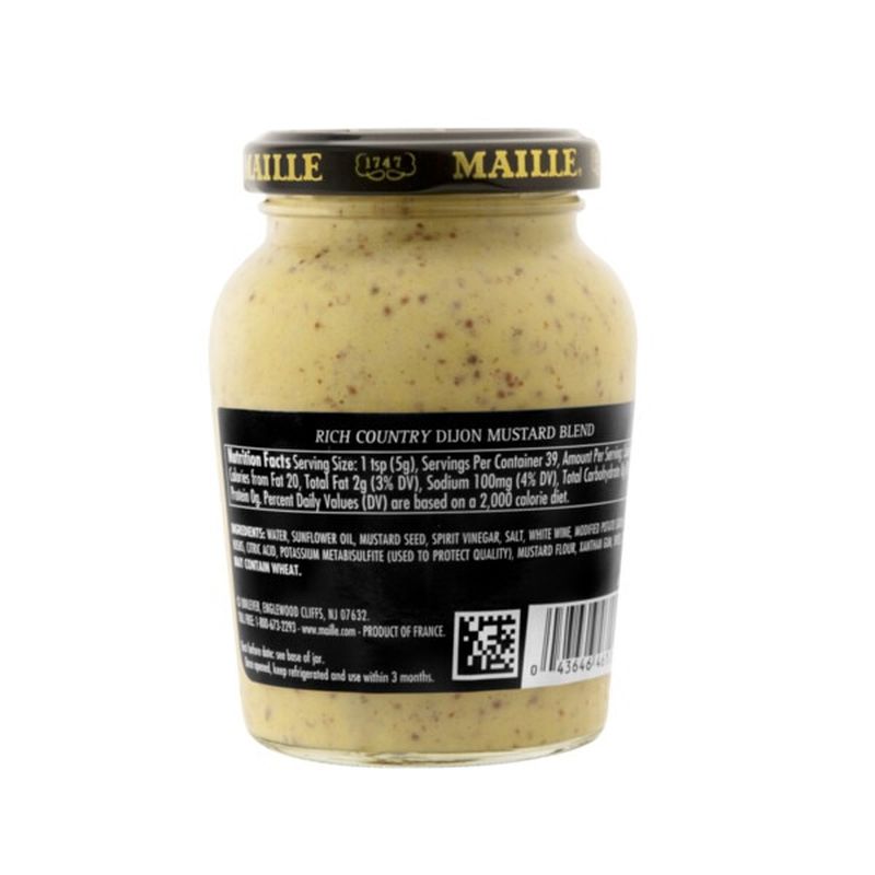 Maille Mustard Rich Country Dijon (7.5 oz) Instacart