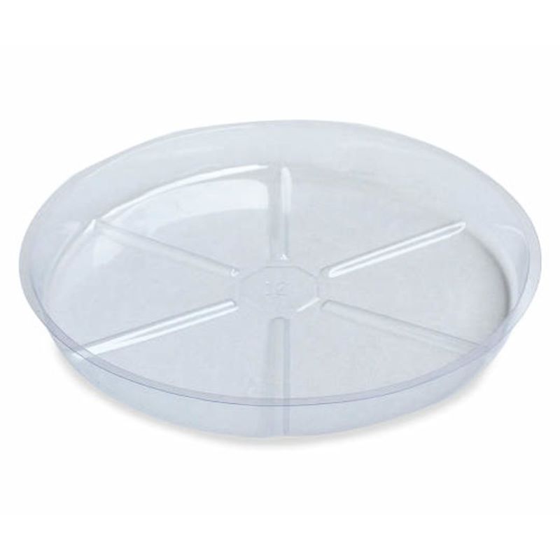 12" Clear Plastic Plant Saucer (each) Instacart