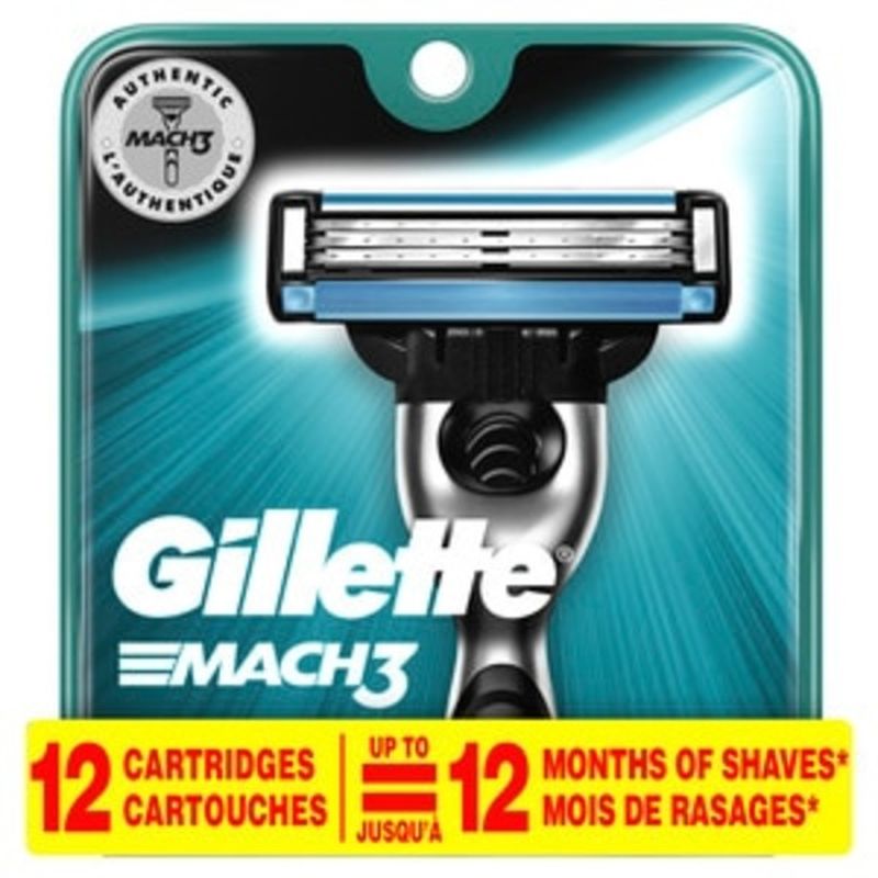 Gillette Mach3 Men's Razor Blades (12 ct) from CVS Pharmacy® - Instacart