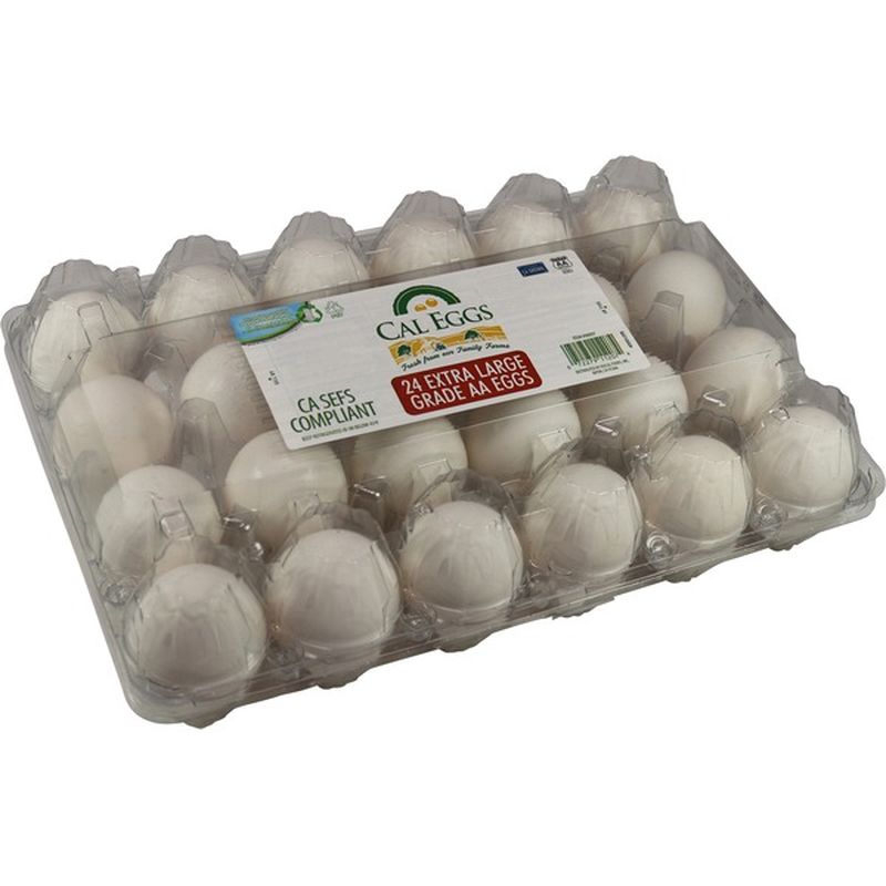 Cal Eggs Grade Aa Extra Large Eggs
