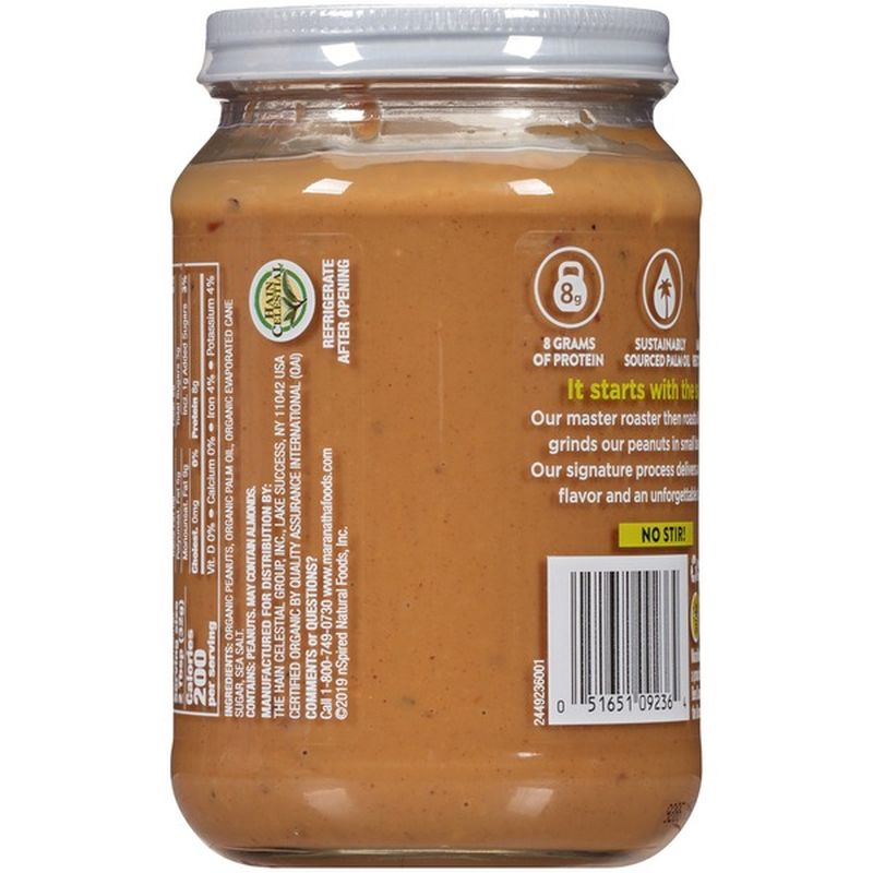 Maranatha No Stir Crunchy Organic Peanut Butter (16 oz) from Sprouts