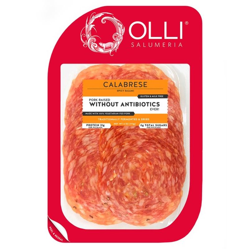 Olli Salumeria Calabrese Salami Spicy (4 oz) Instacart