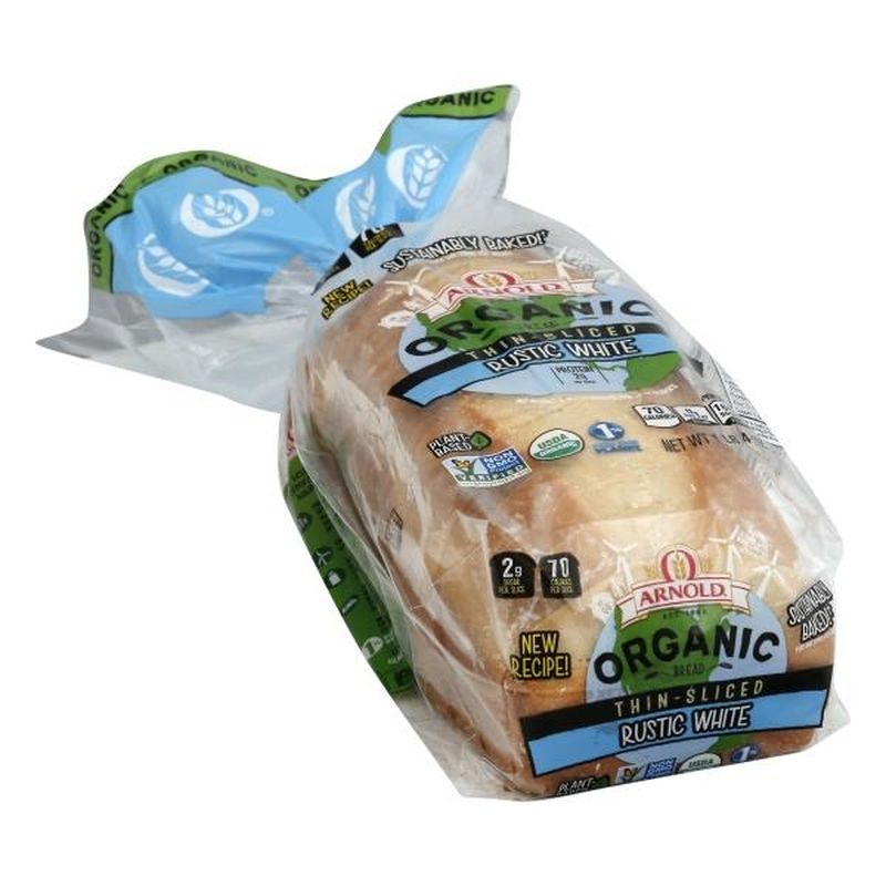 Arnold Organic ThinSliced Rustic White Bread (20 oz) Instacart