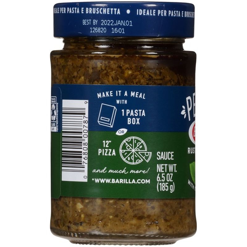 Barilla® Rustic Basil Pesto Sauce and Spread (6 oz) from Stater Bros