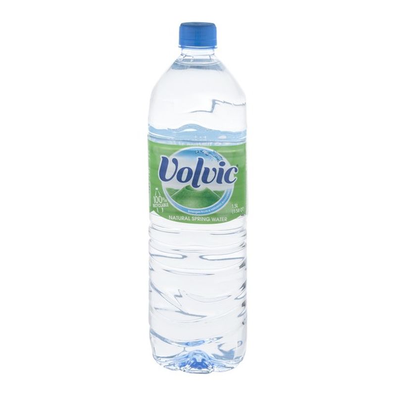 Volvic Water, Natural Spring (1.5 L) - Instacart