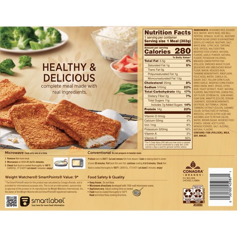 Healthy Choice Lemon Pepper Fish Complete Meal (10.7 oz) from Publix