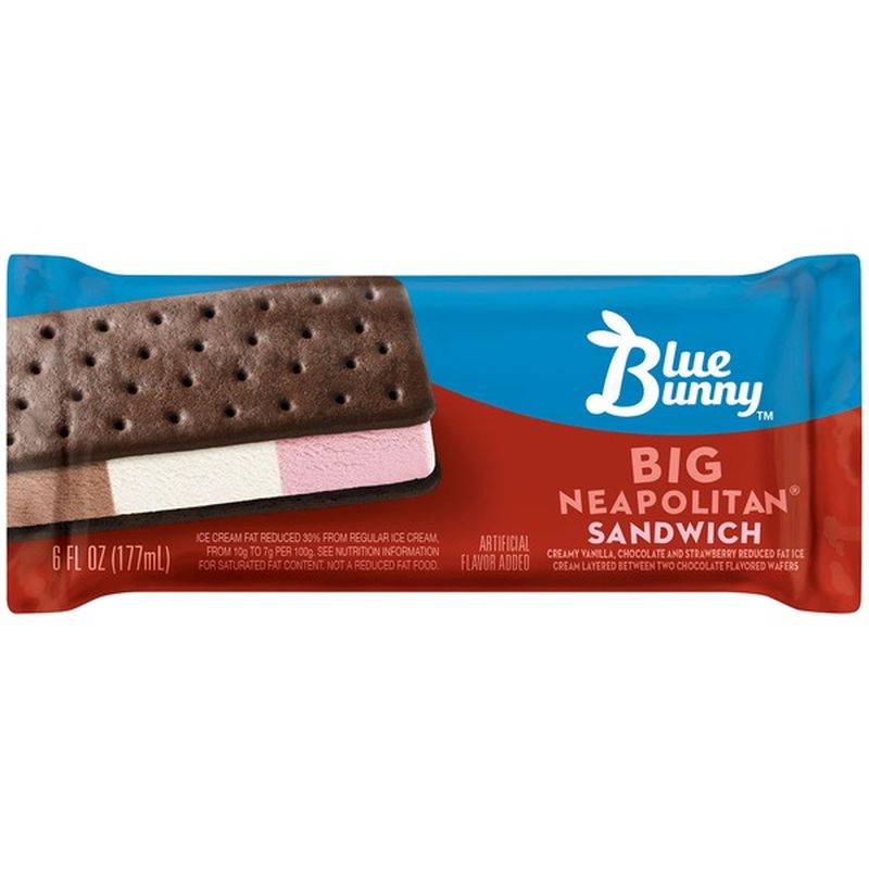 blue bunny ice cream sandwiches