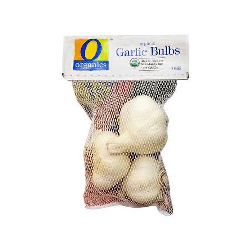 O Organics Organic Garlic Bulbs (3 count bag) Instacart