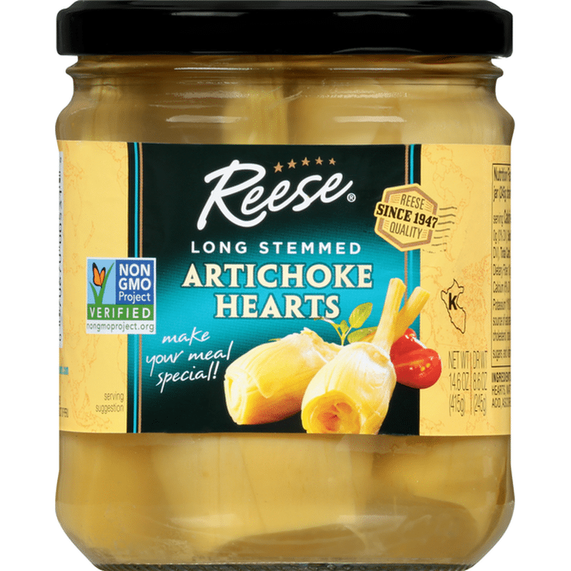 Reese's Artichoke Hearts, Long Stemmed (14.6 oz) Instacart