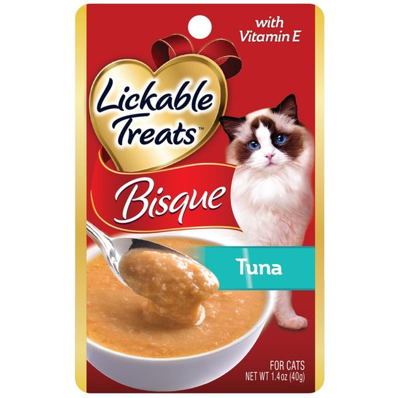 Lickable Treats Bisque Tuna For Cats (0.09 lb) Instacart