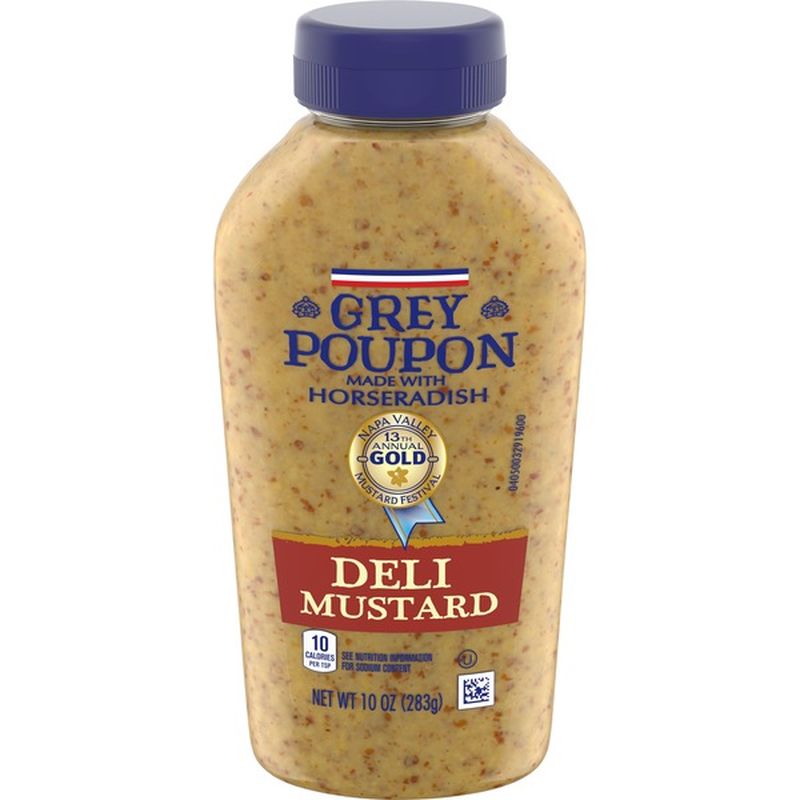Grey Poupon Deli Dijon Mustard with Horseradish (10 oz) Instacart