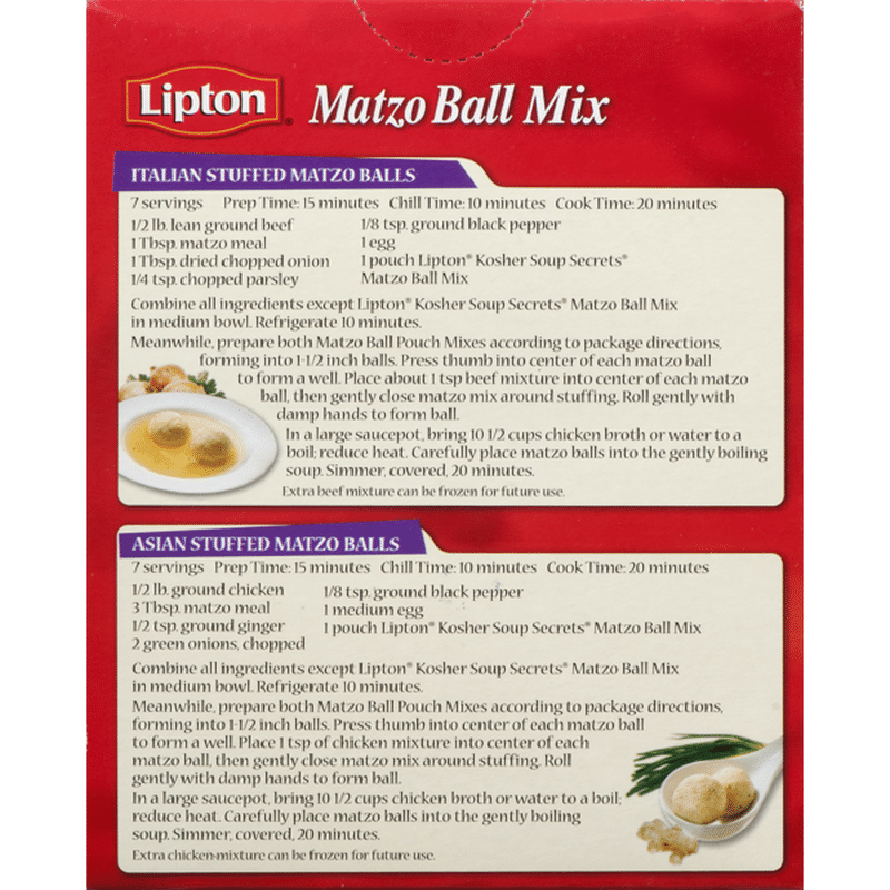 Lipton Matzo Ball Mix (2 ct) Instacart