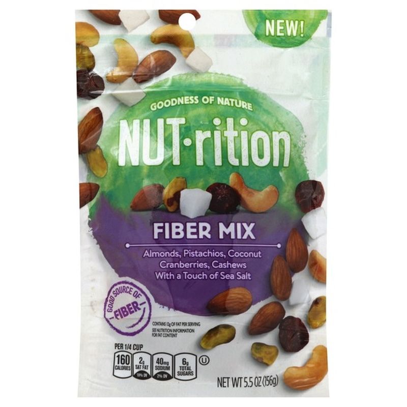 Planters Fiber Mix Mixed Nuts (5.5 oz) Instacart