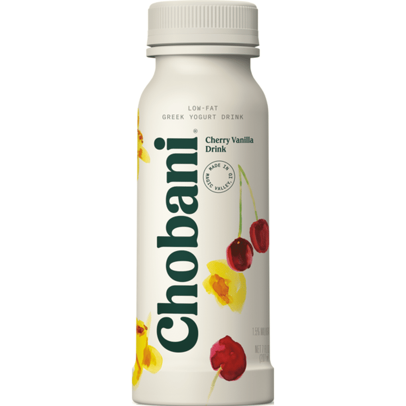 Chobani Greek Yogurt Drink with Cherry Vanilla (7 fl oz) from Publix