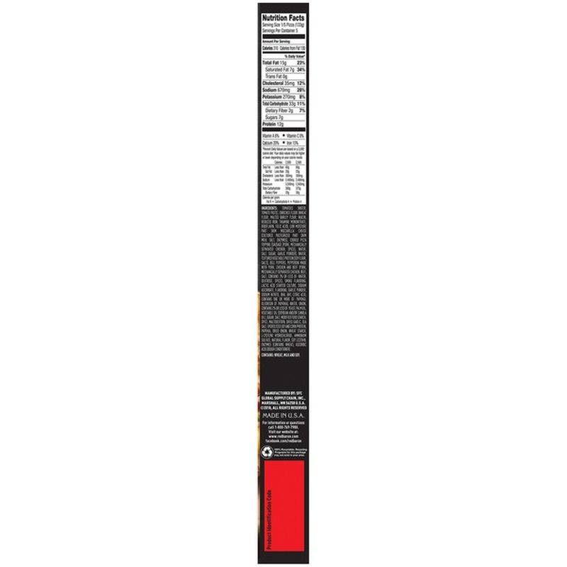 red baron supreme pizza nutrition facts